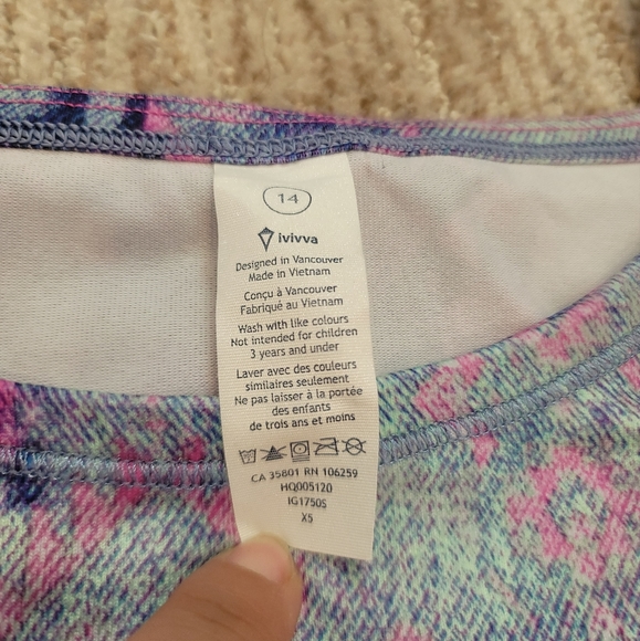 Ivivva by Lululemon Spaghetti Shirt - Picture 2 of 5